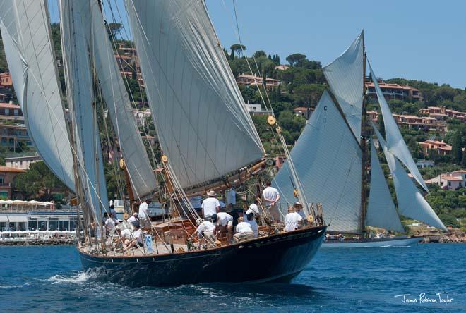 Argentario Sailing Week, Panerai Classic Yachts Challenge 2013 - Mariette Cambra ©  James Robinson Taylor